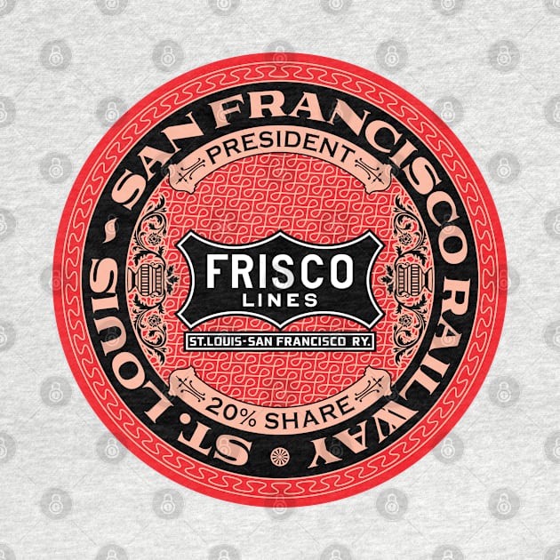 St Louis San Francisco Railway - Frisco Lines (18XX Style) by Railroad 18XX Designs